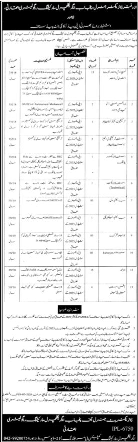 Punjab Agricultural Marketing Regulatory Authority Jobs 2026